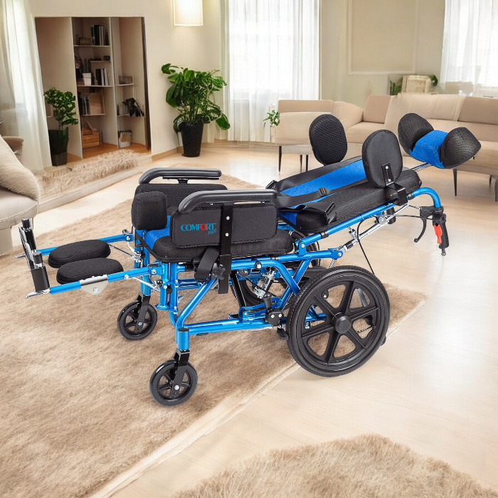 Comfort%20PLus%20DY01958LBCJ-38%20CP%20Özellikli%20Pediatrik%20Tekerlekli%20Sandalye