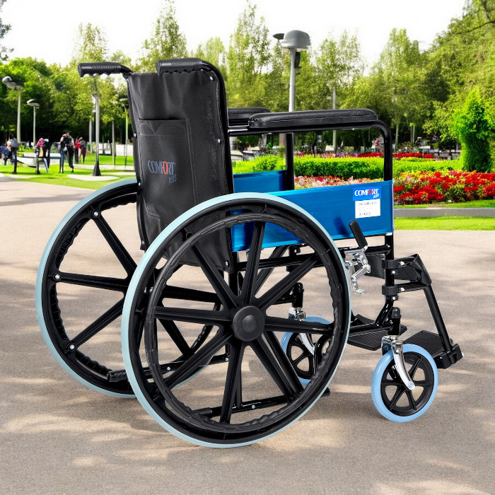 Comfort%20Plus%20KY809%20Deri%20Döşeme%20Standart%20Tekerlekli%20Sandalye
