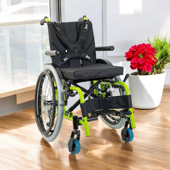 Golfi%20G333%20Alüminyum%20Pediatrik%20Tekerlekli%20Sandalye