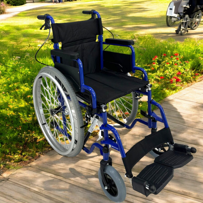 Poylin%20P110%20Özellikli%20Standart%20Manuel%20Tekerlekli%20Sandalye