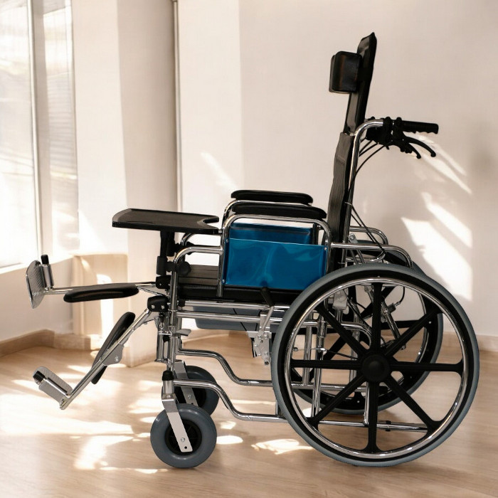 Poylin%20P615%20Banyo%20Tuvalet%20Tekerlekli%20Sandalye%20