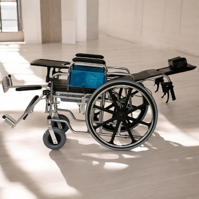 Poylin%20P615%20Banyo%20Tuvalet%20Tekerlekli%20Sandalye%20