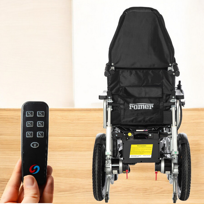 RÖMER%20R104%20Pro%20Uzaktan%20Kumandalı%20Akülü%20Tekerlekli%20Sandalye