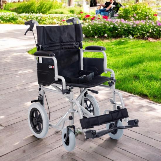 Comfort Plus DM-327 Mini Lacivert Özellikli Transfer Tekerlekli Sandalyesi